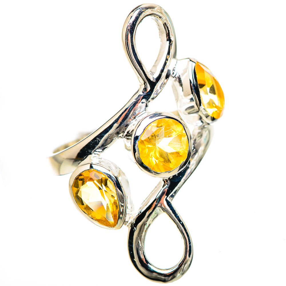 Citrine Rings handcrafted by Anasilvercos - RING132974 - Photo 2