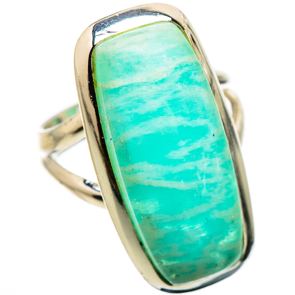 Amazonite Rings handcrafted by Anasilvercos - RING132997 - Photo 2