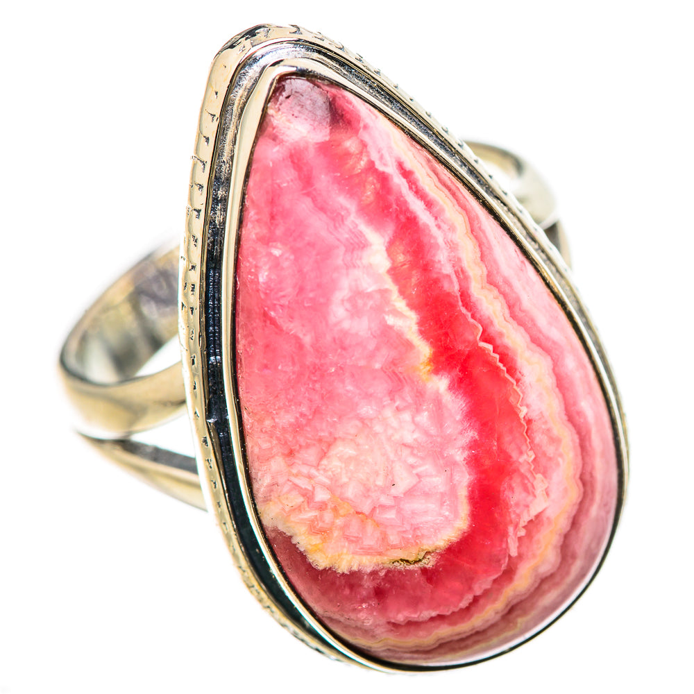 Rhodochrosite Rings handcrafted by Anasilvercos - RING133002 - Photo 2