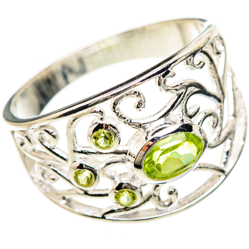 Peridot Rings handcrafted by Anasilvercos - RING133023 - Photo 2