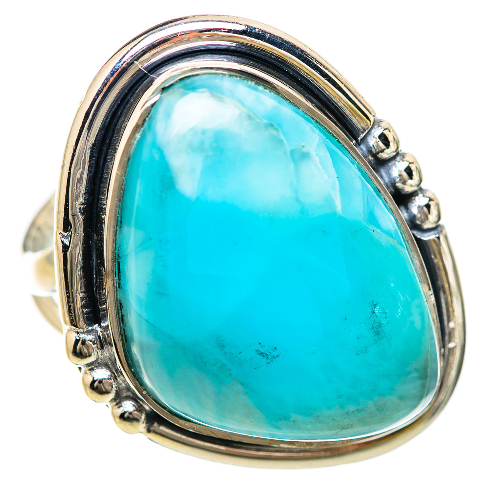 Larimar Rings handcrafted by Anasilvercos - RING133040 - Photo 2