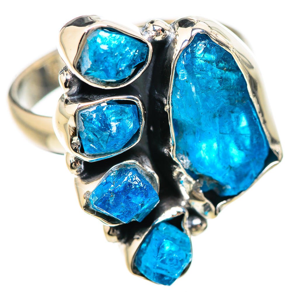 Apatite Rings handcrafted by Anasilvercos - RING133045 - Photo 2