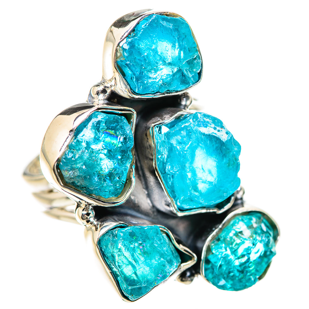 Apatite Rings handcrafted by Anasilvercos - RING133077 - Photo 2