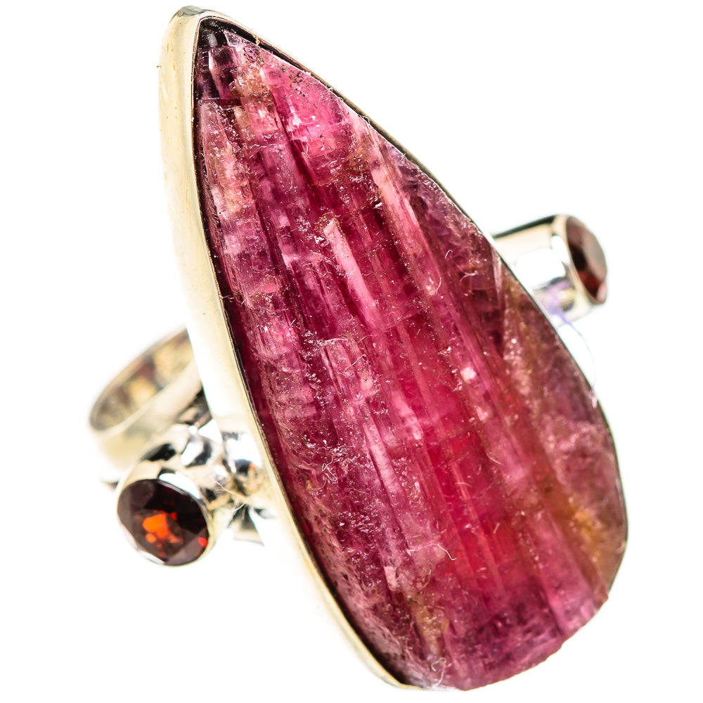 Pink Tourmaline Rings handcrafted by Anasilvercos - RING133096 - Photo 2