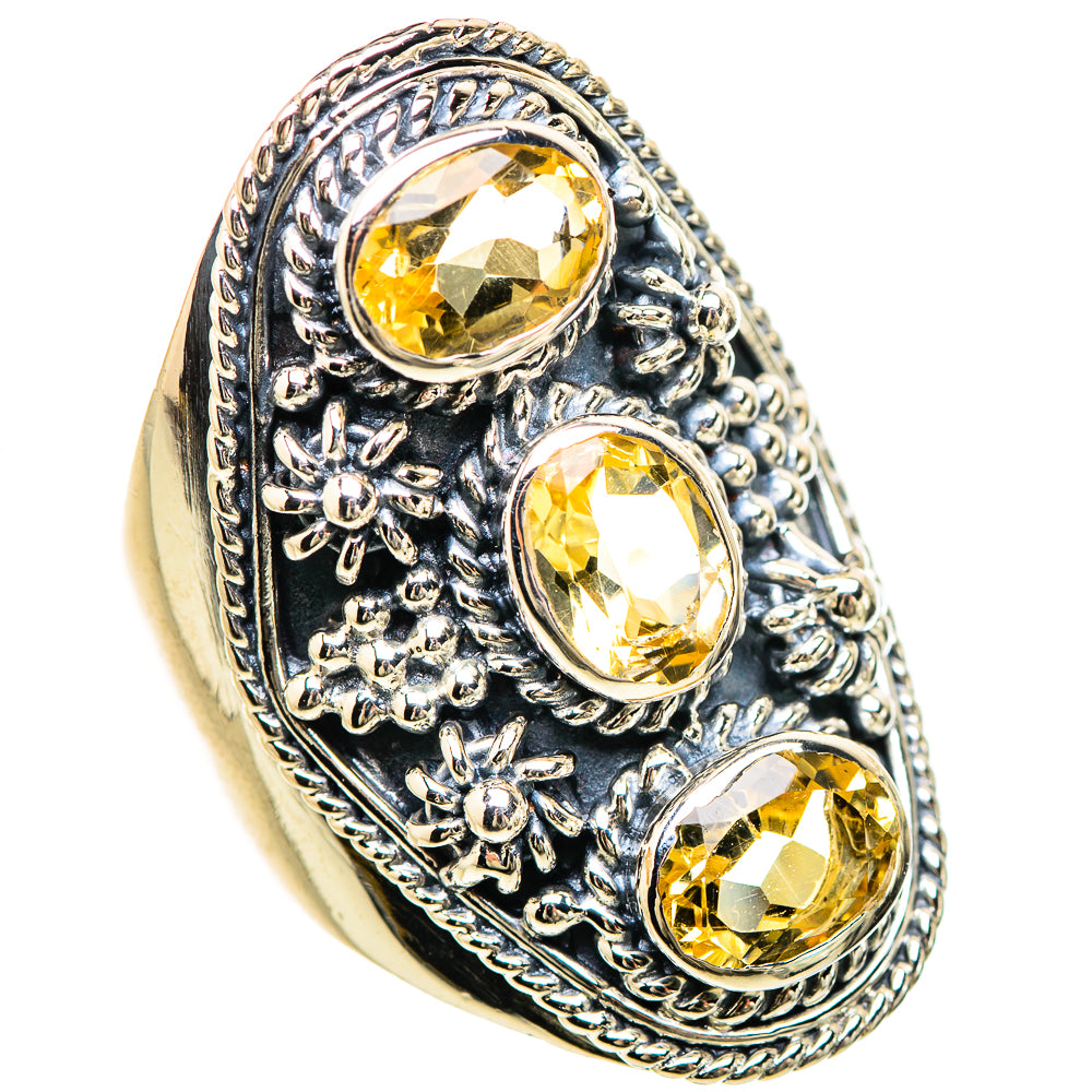 Citrine Rings handcrafted by Anasilvercos - RING133127 - Photo 2