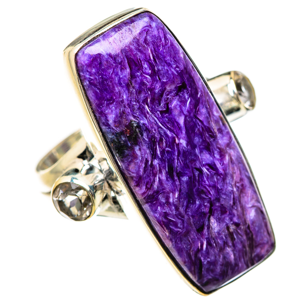 Charoite Rings handcrafted by Anasilvercos - RING133131 - Photo 2