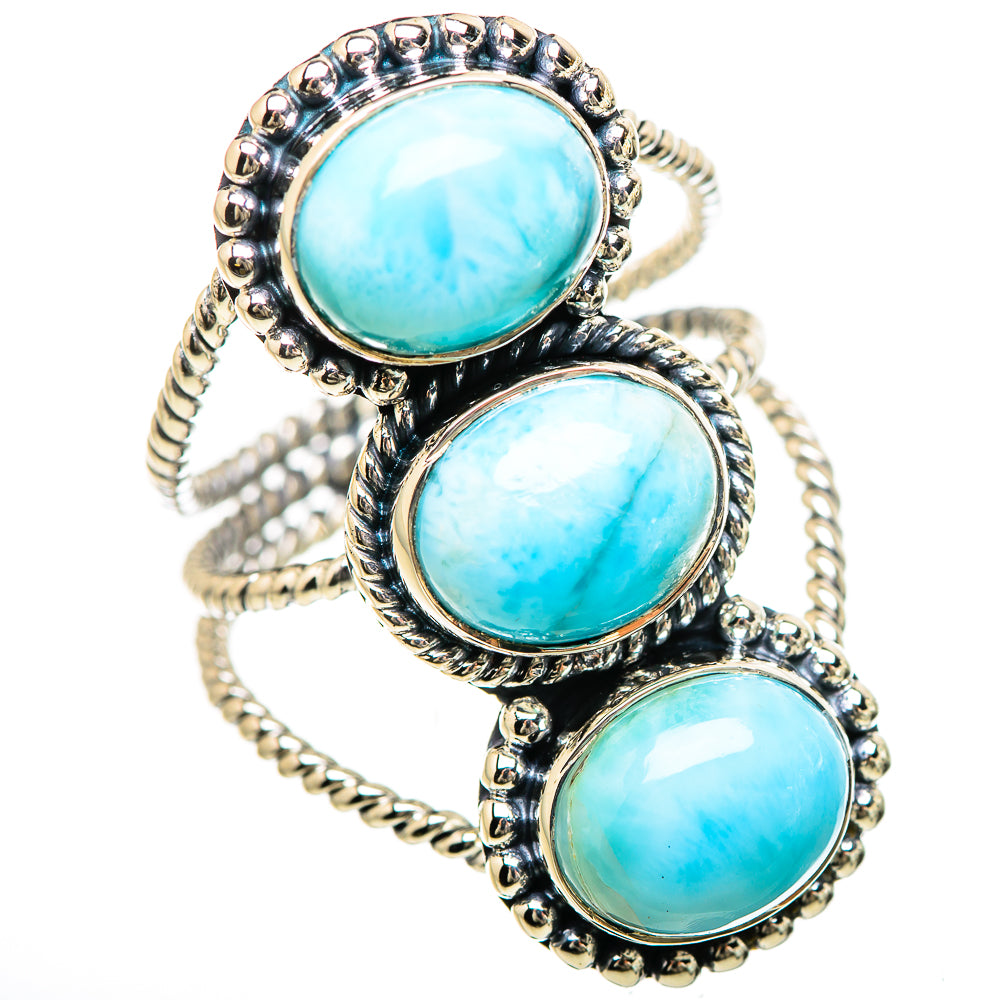 Larimar Rings handcrafted by Anasilvercos - RING133139 - Photo 2