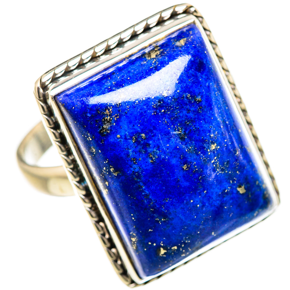 Lapis Lazuli Rings handcrafted by Anasilvercos - RING133143 - Photo 2