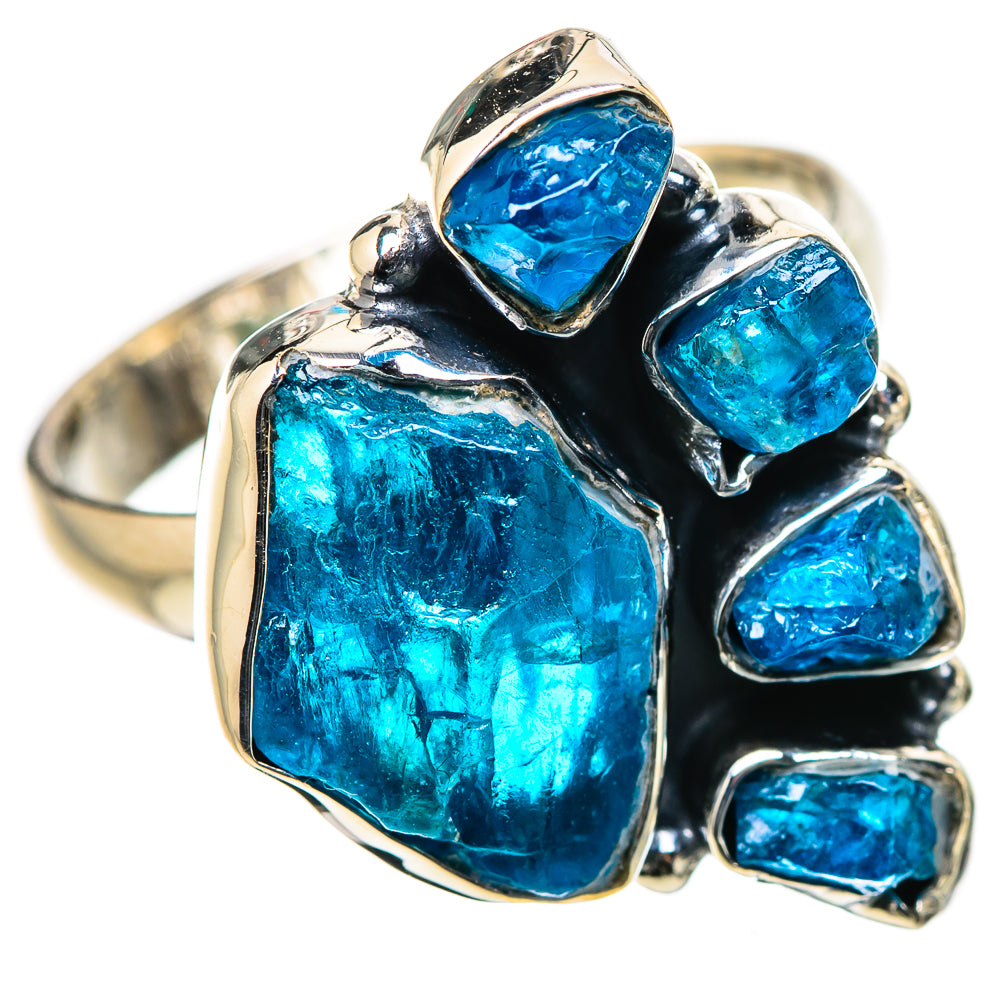 Apatite Rings handcrafted by Anasilvercos - RING133162 - Photo 2