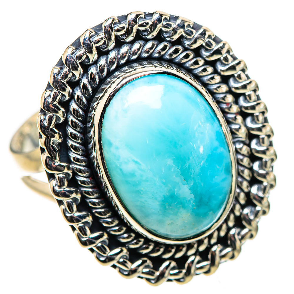 Larimar Rings handcrafted by Anasilvercos - RING133194 - Photo 2