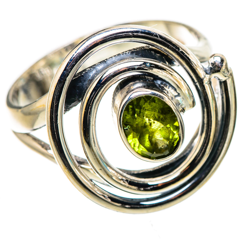 Peridot Rings handcrafted by Anasilvercos - RING133196 - Photo 2
