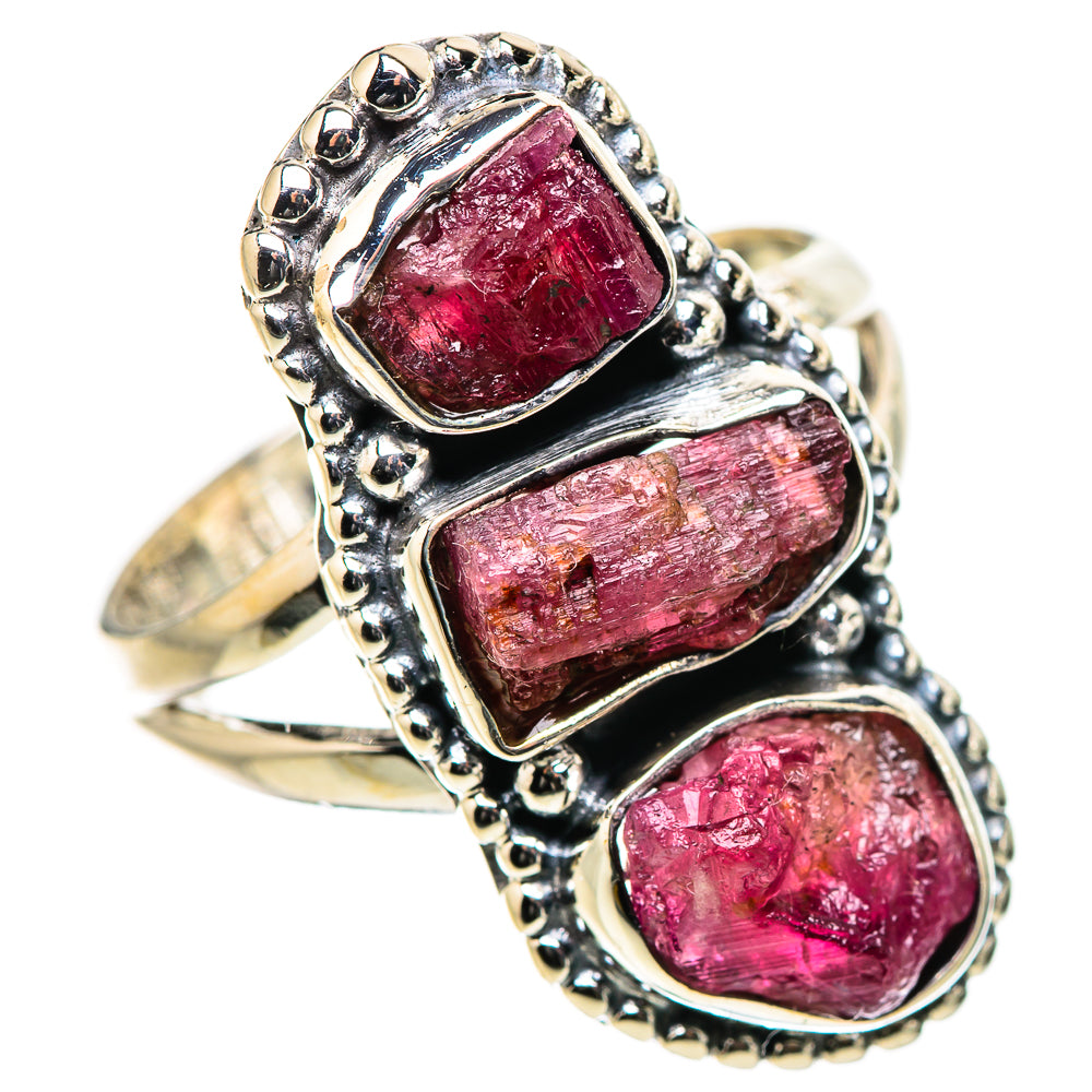 Pink Tourmaline Rings handcrafted by Anasilvercos - RING133199 - Photo 2