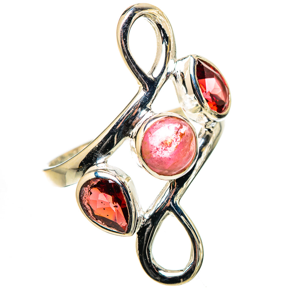 Pink Tourmaline Rings handcrafted by Anasilvercos - RING133225 - Photo 2