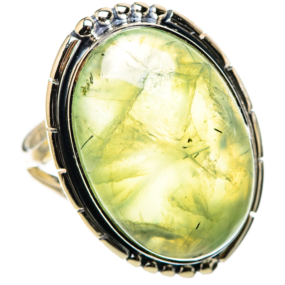 Prehnite Rings handcrafted by Anasilvercos - RING133264 - Photo 2