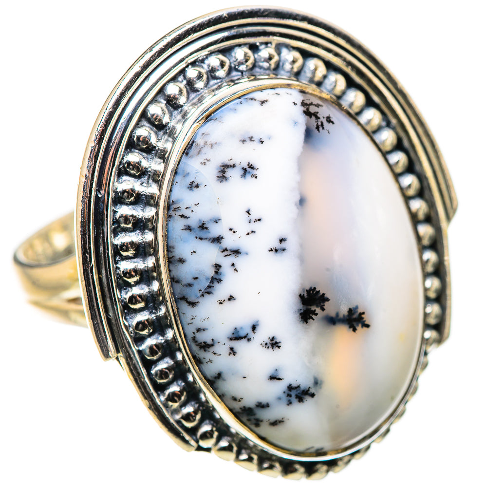 Dendritic Opal Rings handcrafted by Anasilvercos - RING133273 - Photo 2