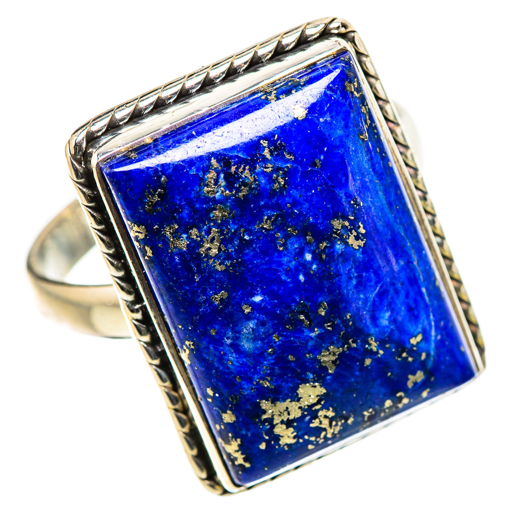 Lapis Lazuli Rings handcrafted by Anasilvercos - RING133285 - Photo 2