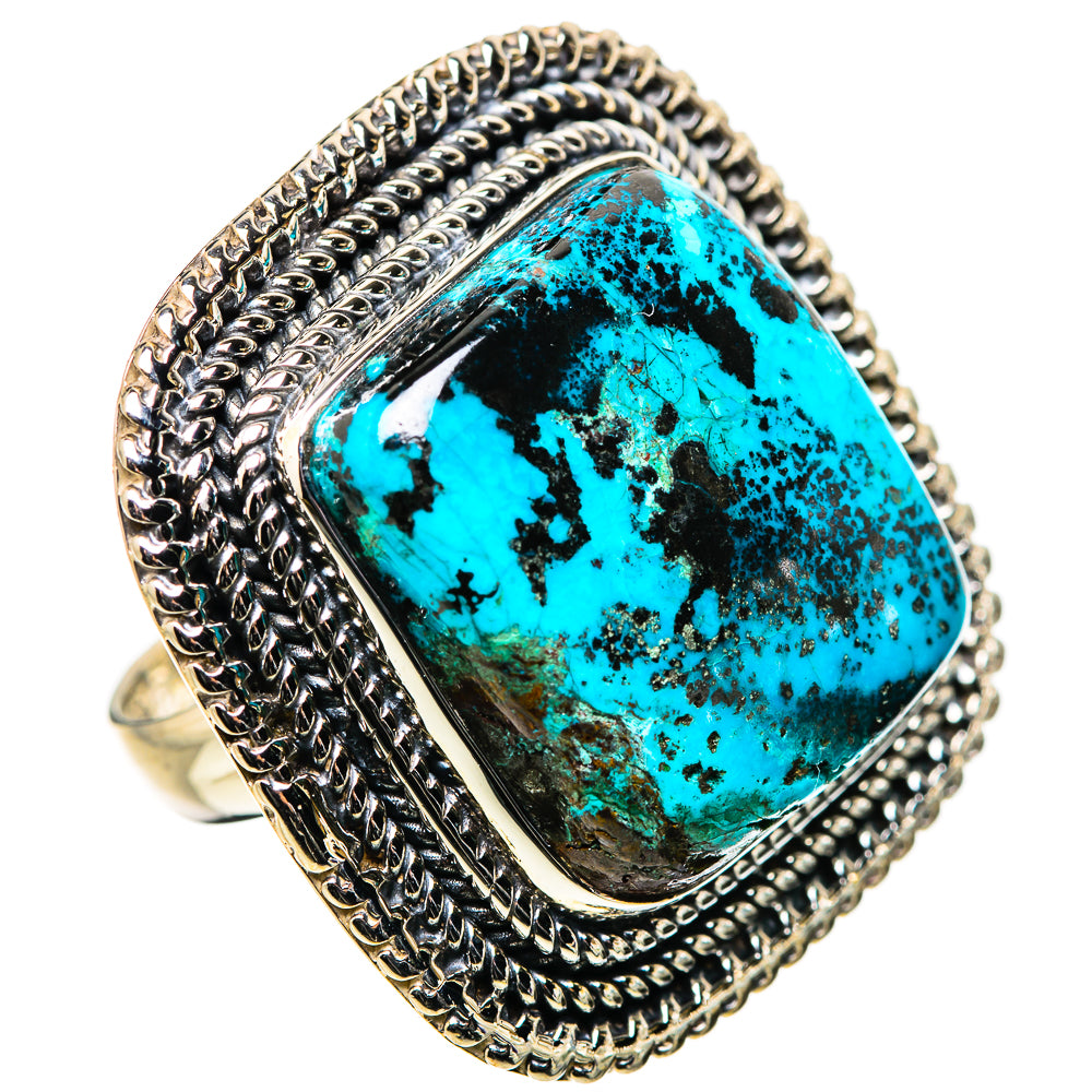 Shattuckite Rings handcrafted by Anasilvercos - RING133286 - Photo 2