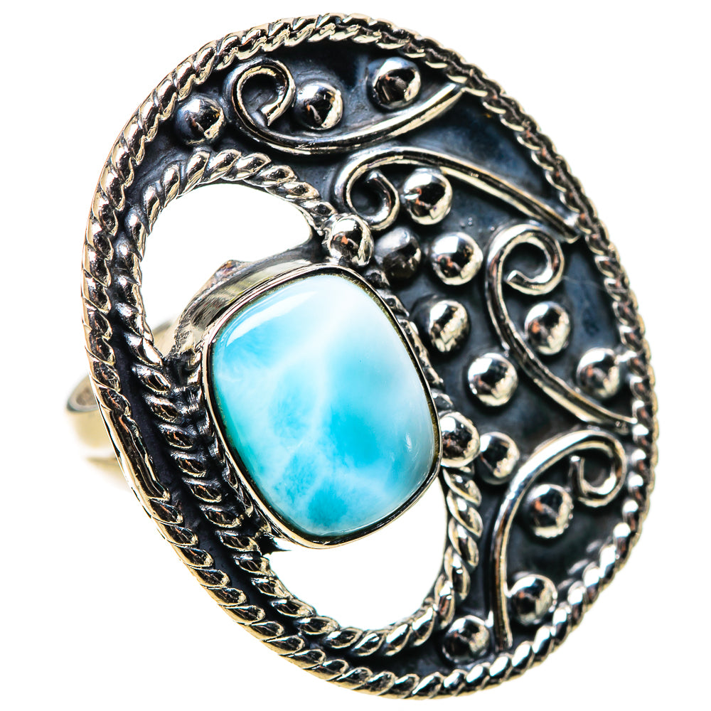 Larimar Rings handcrafted by Anasilvercos - RING133288 - Photo 2