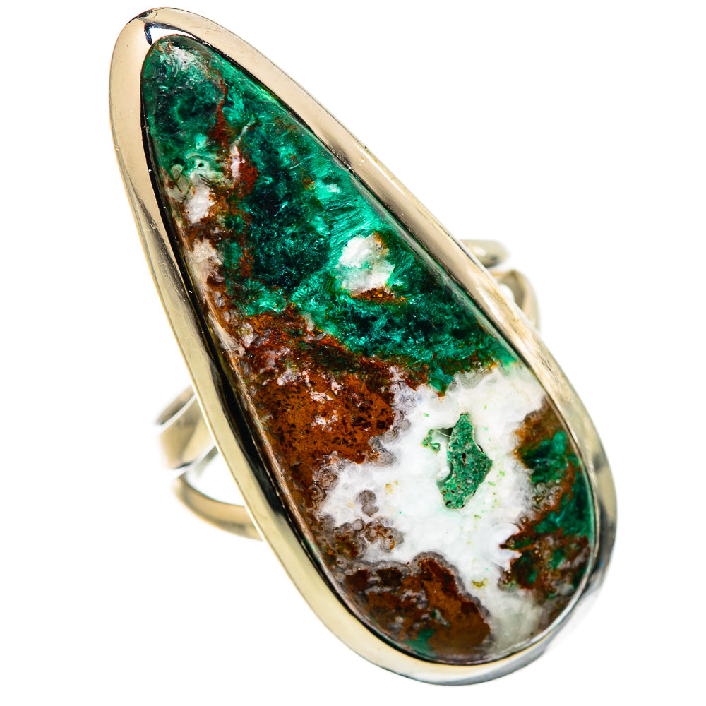 Malachite Rings handcrafted by Anasilvercos - RING133297 - Photo 2