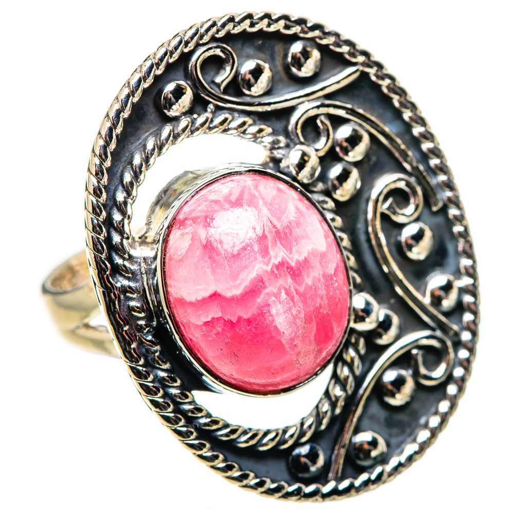 Rhodochrosite Rings handcrafted by Anasilvercos - RING133300 - Photo 2