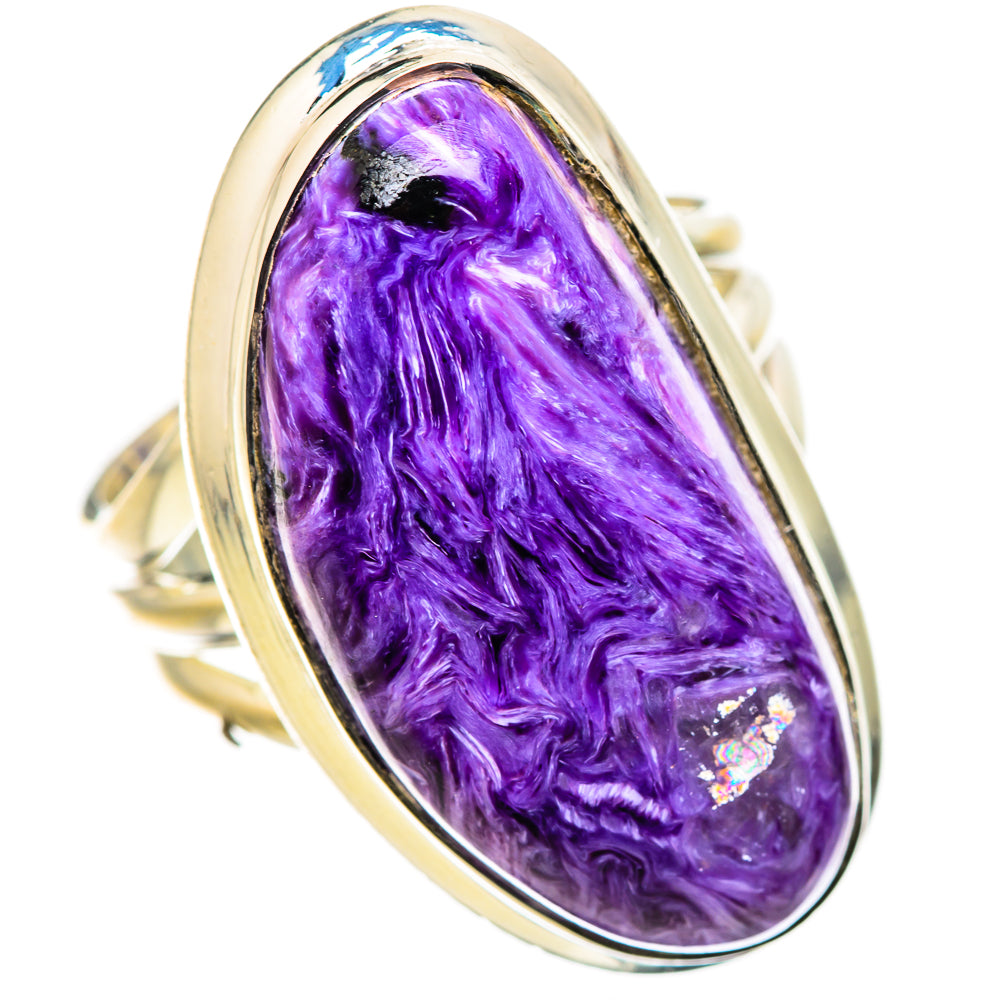 Charoite Rings handcrafted by Anasilvercos - RING133341 - Photo 2