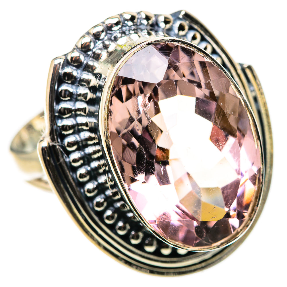 Pink Amethyst Rings handcrafted by Anasilvercos - RING133356 - Photo 2