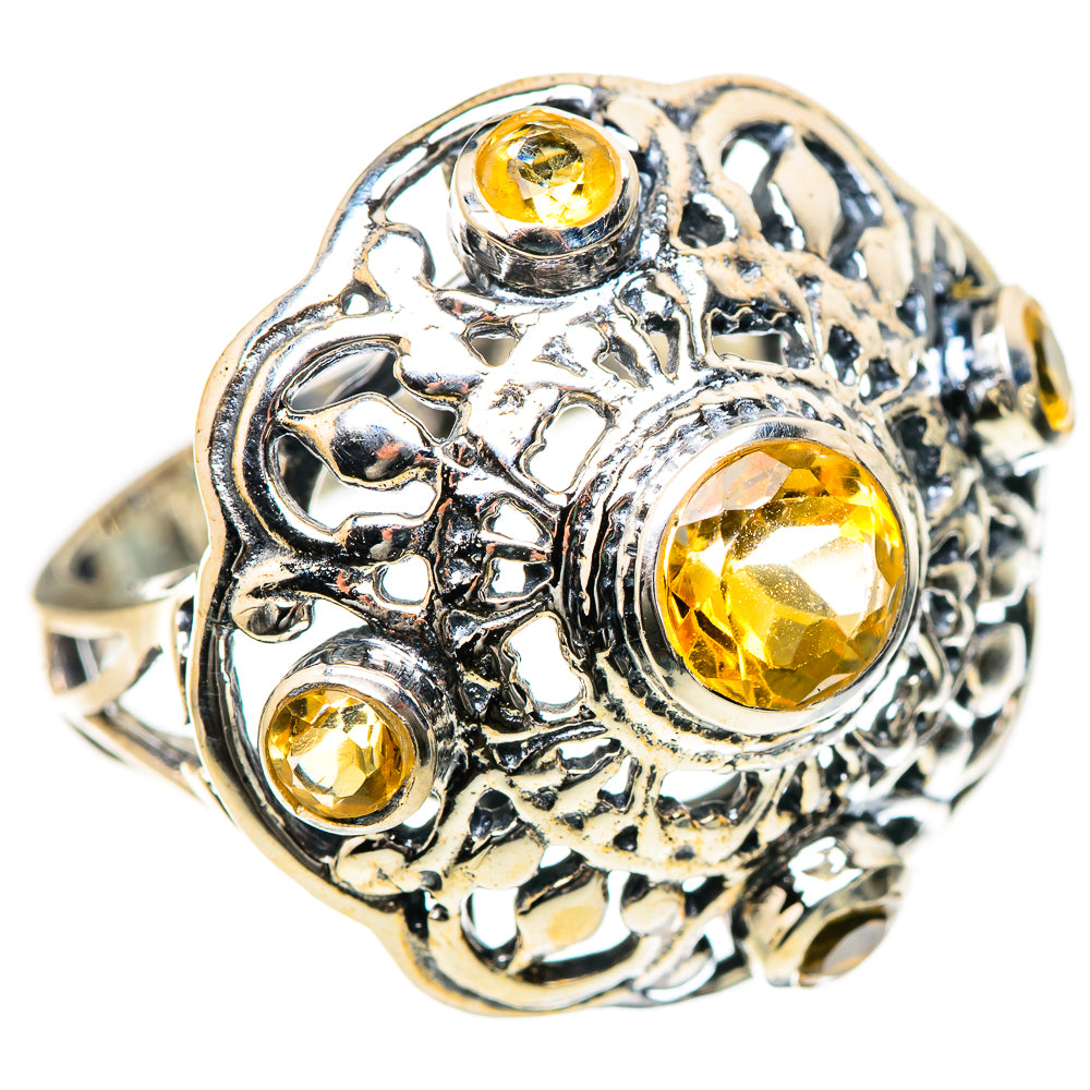 Citrine Rings handcrafted by Anasilvercos - RING133371 - Photo 2