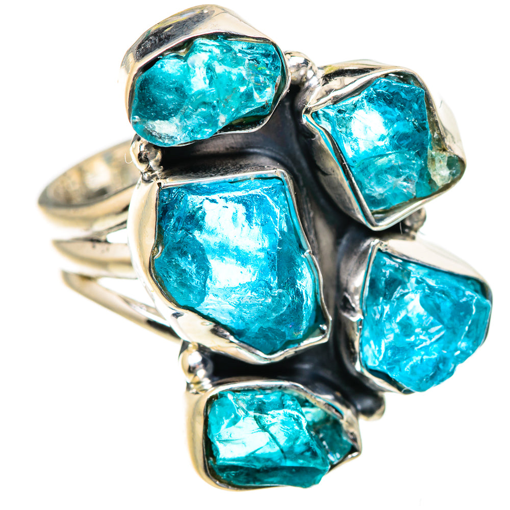 Apatite Rings handcrafted by Anasilvercos - RING133387 - Photo 2