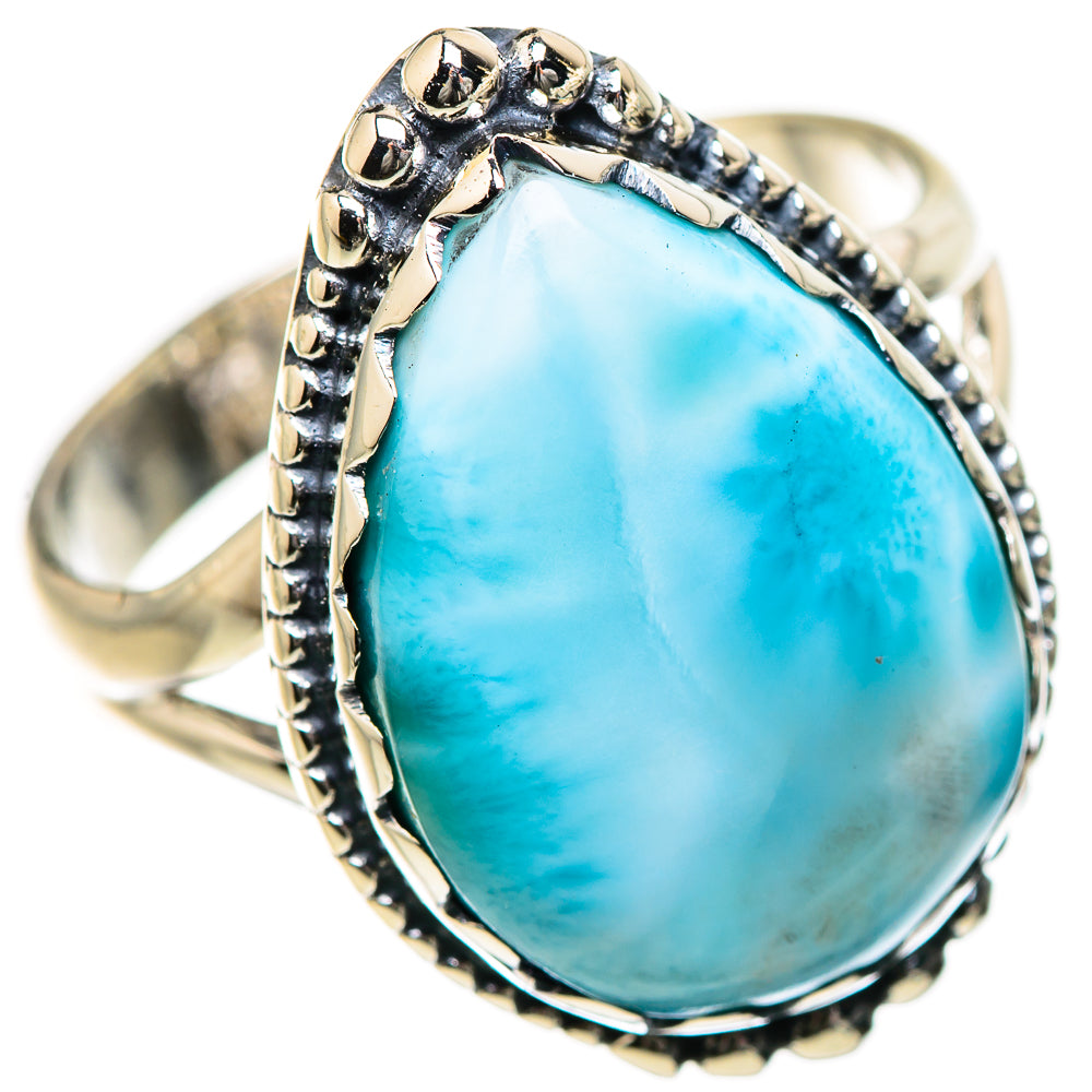 Larimar Rings handcrafted by Anasilvercos - RING133388 - Photo 2