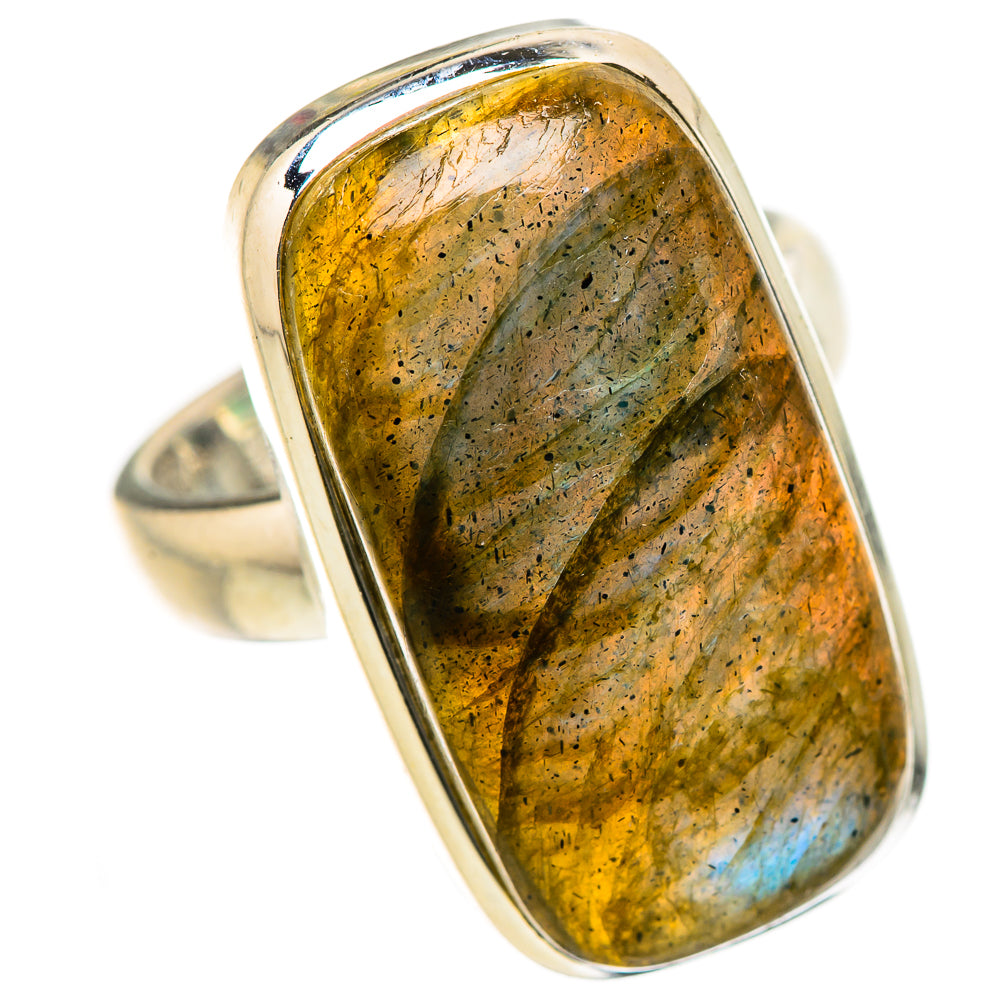Labradorite Rings handcrafted by Anasilvercos - RING133446 - Photo 2