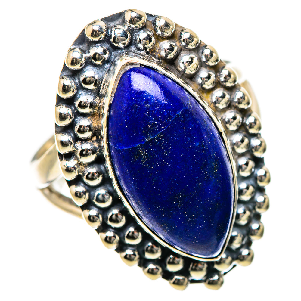 Lapis Lazuli Rings handcrafted by Anasilvercos - RING133449 - Photo 2