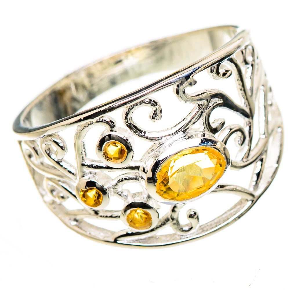 Citrine Rings handcrafted by Anasilvercos - RING133454 - Photo 2