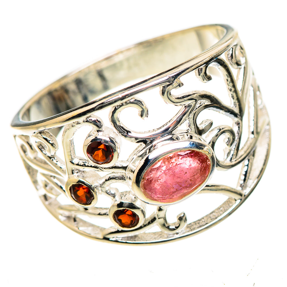Pink Tourmaline Rings handcrafted by Anasilvercos - RING133456 - Photo 2