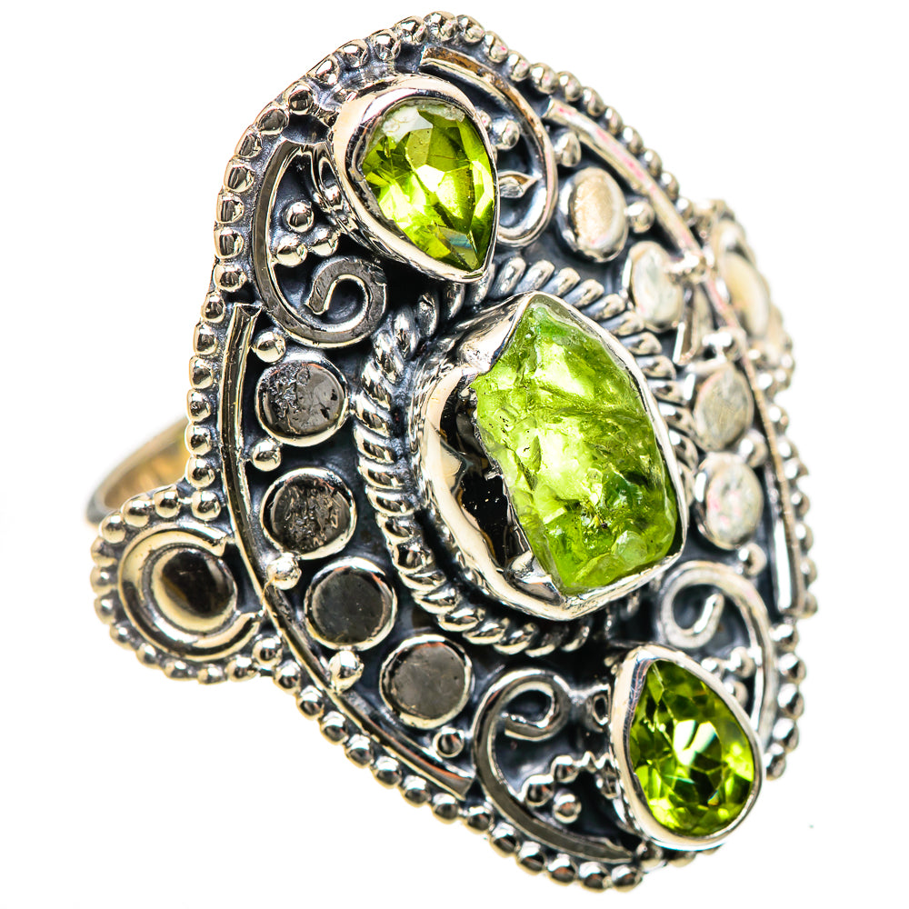 Peridot Rings handcrafted by Anasilvercos - RING133474 - Photo 2