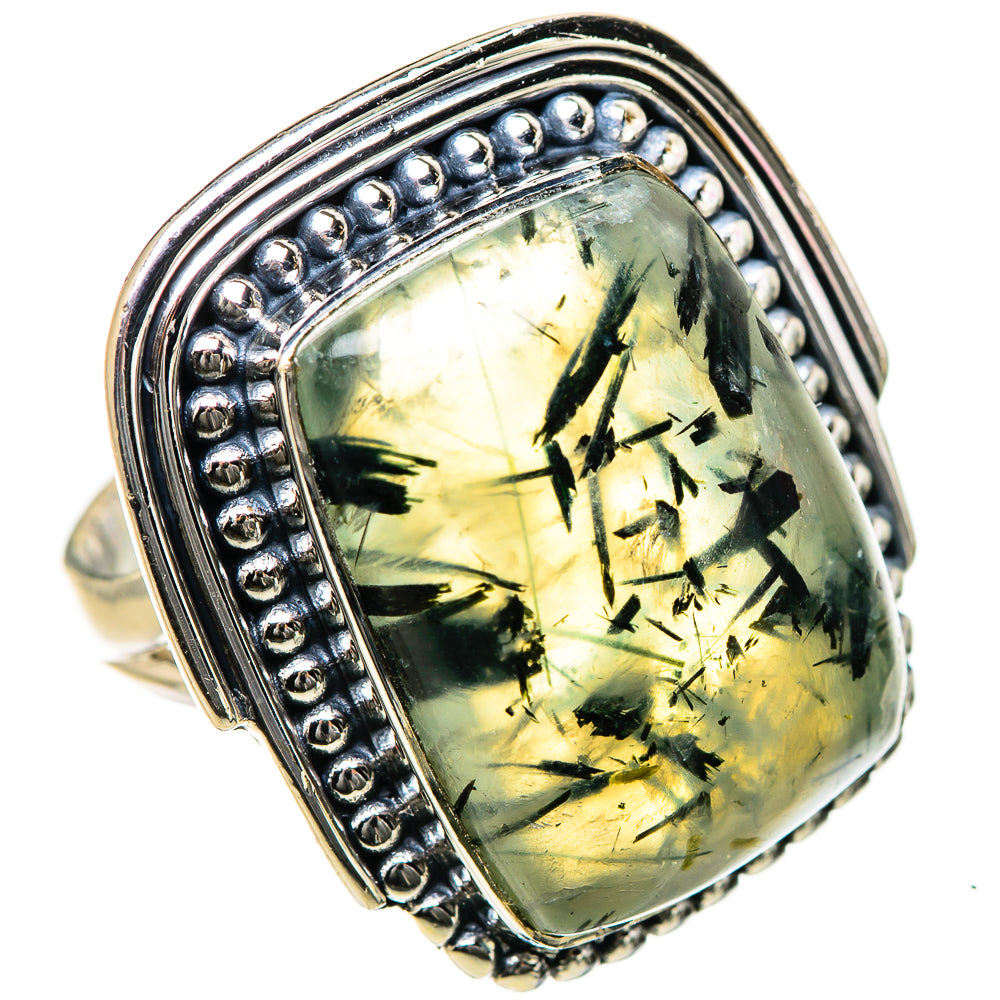 Prehnite Rings handcrafted by Anasilvercos - RING133476 - Photo 2