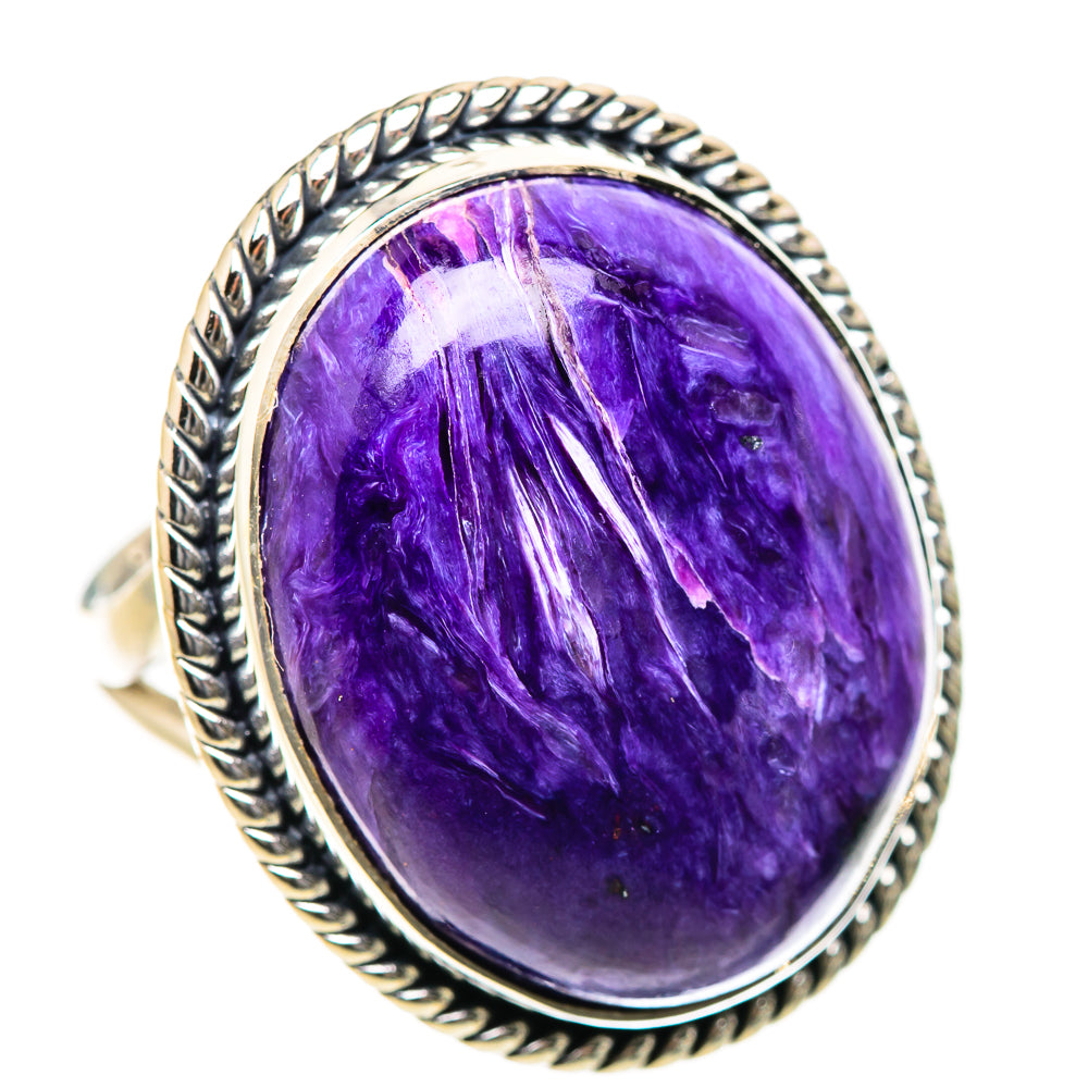 Charoite Rings handcrafted by Anasilvercos - RING133484 - Photo 2
