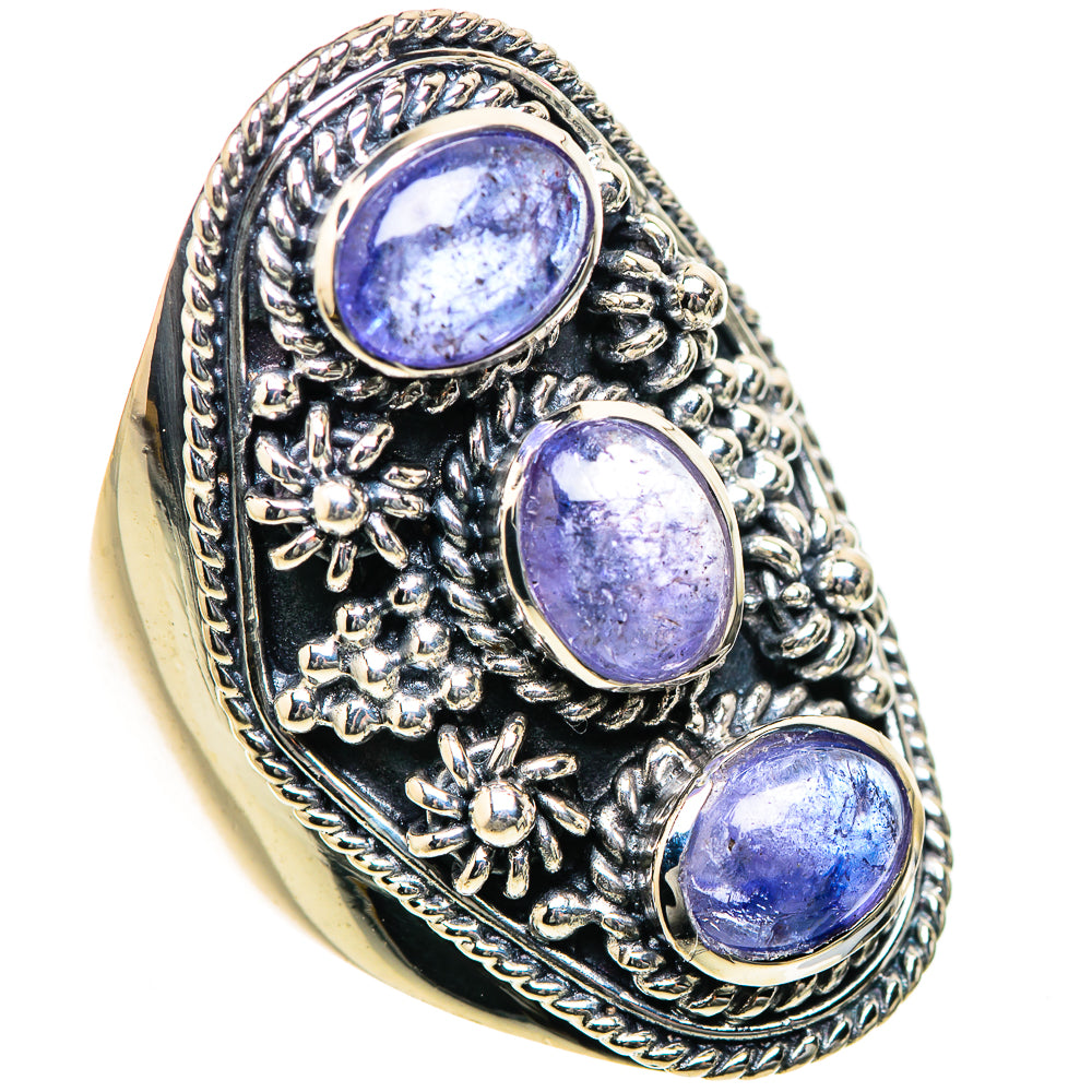 Tanzanite Rings handcrafted by Anasilvercos - RING133485 - Photo 2