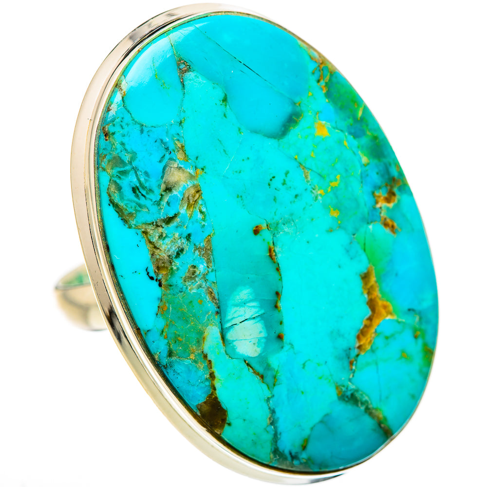 Chrysocolla Rings handcrafted by Anasilvercos - RING133492 - Photo 2