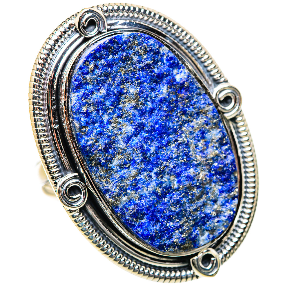 Lapis Lazuli Rings handcrafted by Anasilvercos - RING133497 - Photo 2