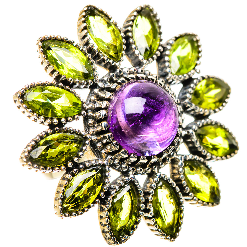 Amethyst Rings handcrafted by Anasilvercos - RING133500 - Photo 2