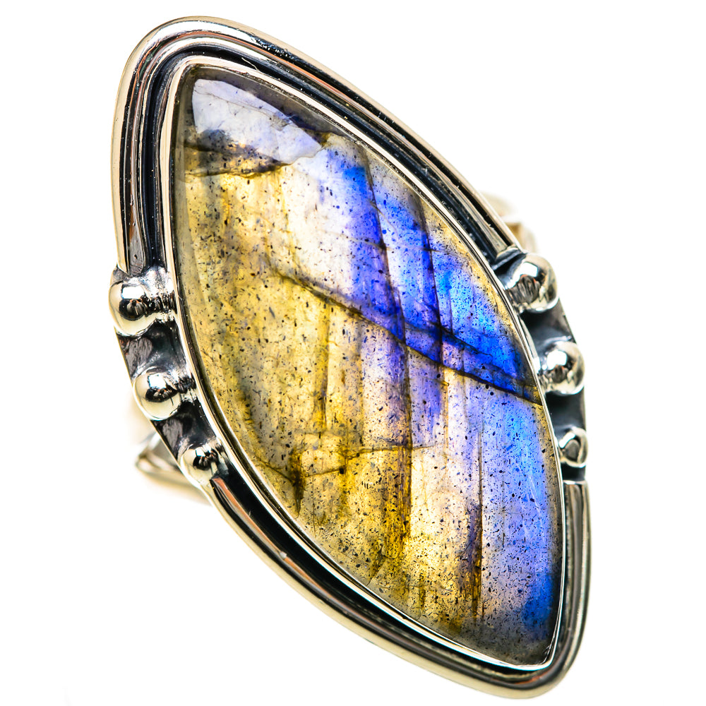 Labradorite Rings handcrafted by Anasilvercos - RING133530 - Photo 2