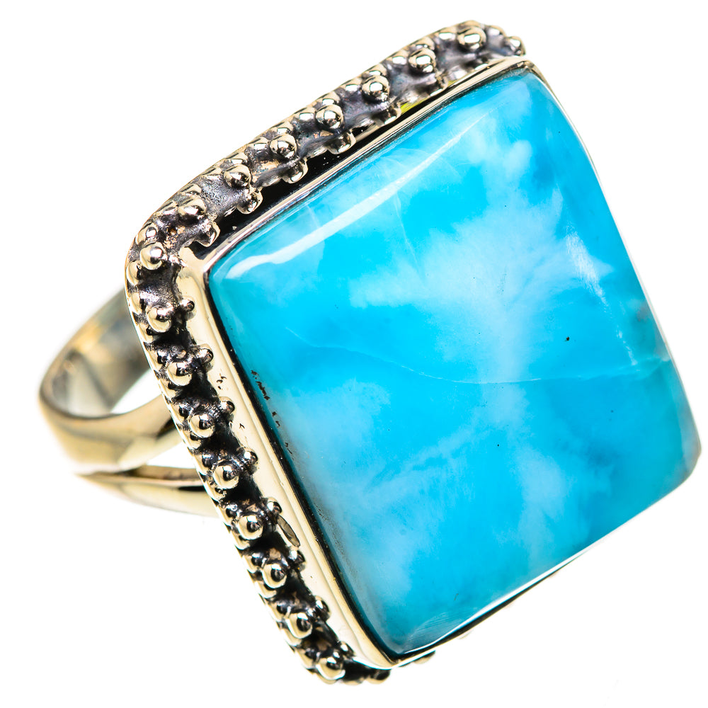Larimar Rings handcrafted by Anasilvercos - RING133545 - Photo 2