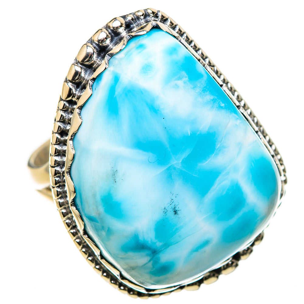 Larimar Rings handcrafted by Anasilvercos - RING133559 - Photo 2