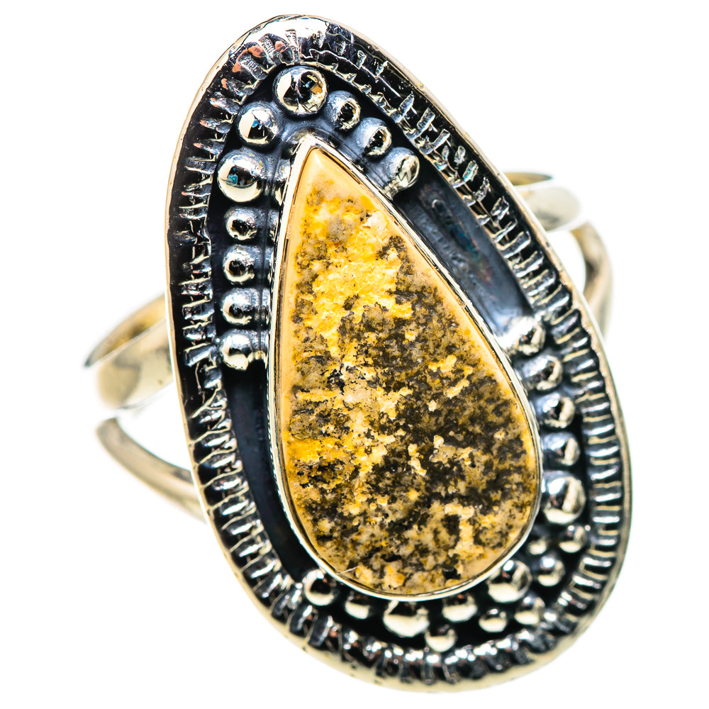 Germany Psilomelane Dendrite Rings handcrafted by Anasilvercos - RING133579 - Photo 2