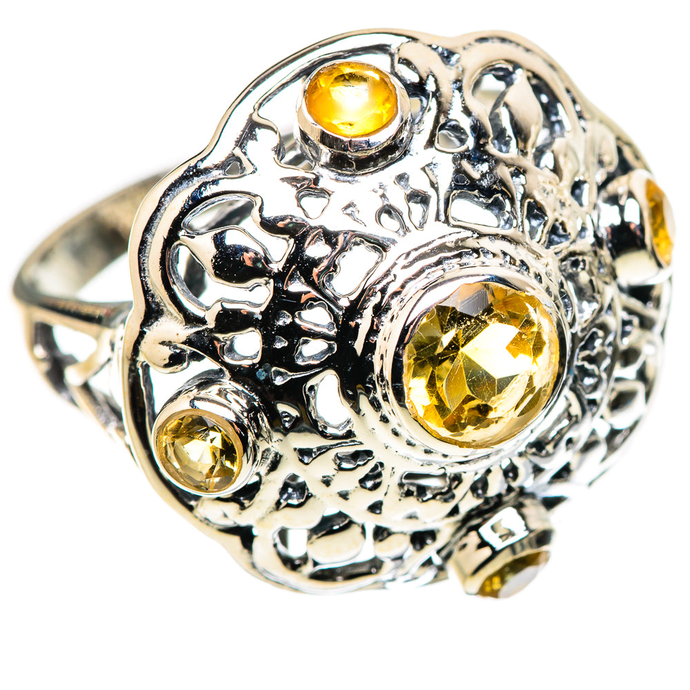Citrine Rings handcrafted by Anasilvercos - RING133580 - Photo 2