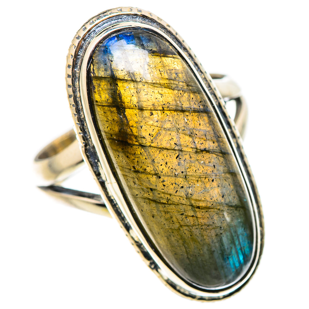 Labradorite Rings handcrafted by Anasilvercos - RING133596 - Photo 2