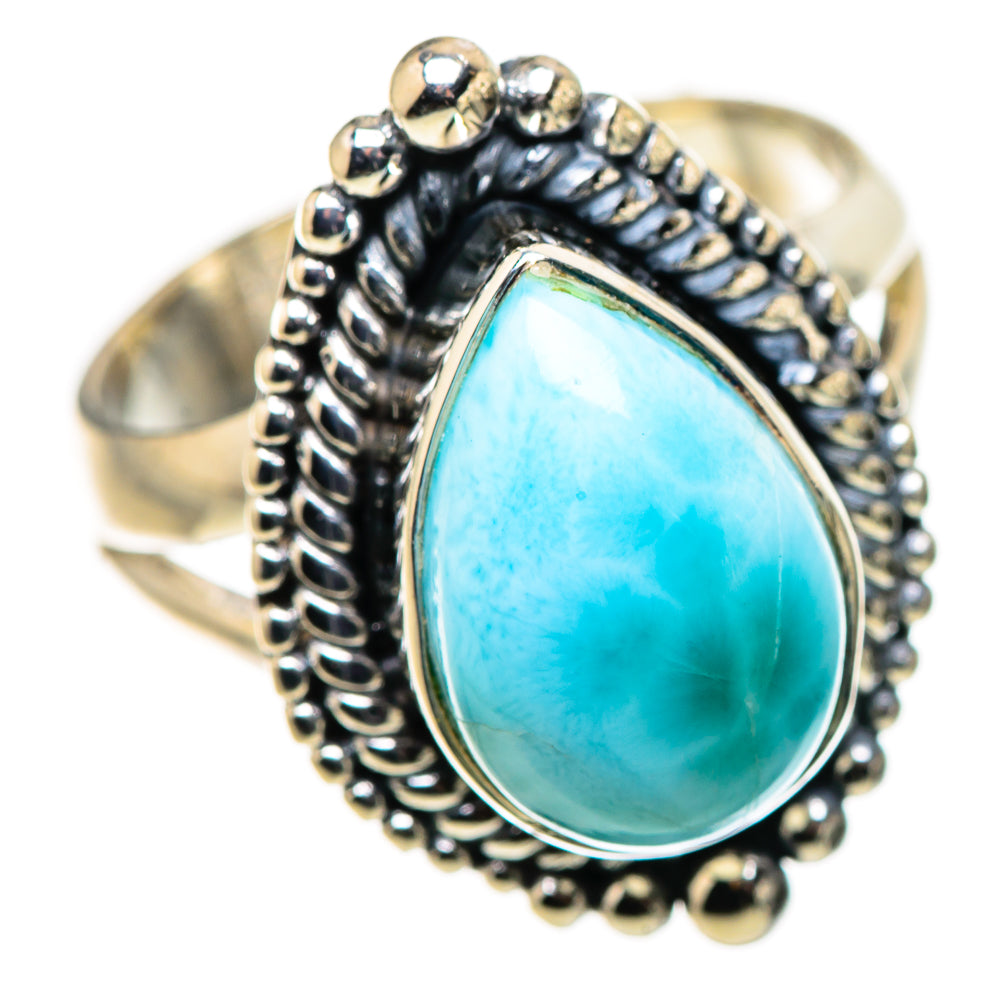 Larimar Rings handcrafted by Anasilvercos - RING133632 - Photo 2
