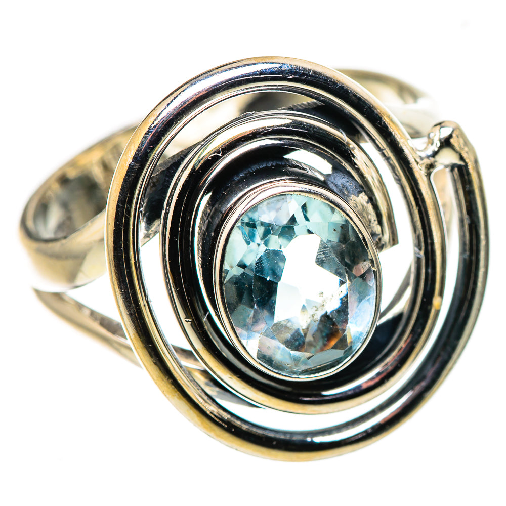 Blue Topaz Rings handcrafted by Anasilvercos - RING133633 - Photo 2