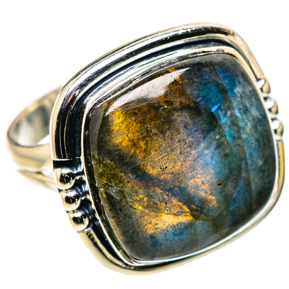 Labradorite Rings handcrafted by Anasilvercos - RING133634 - Photo 2