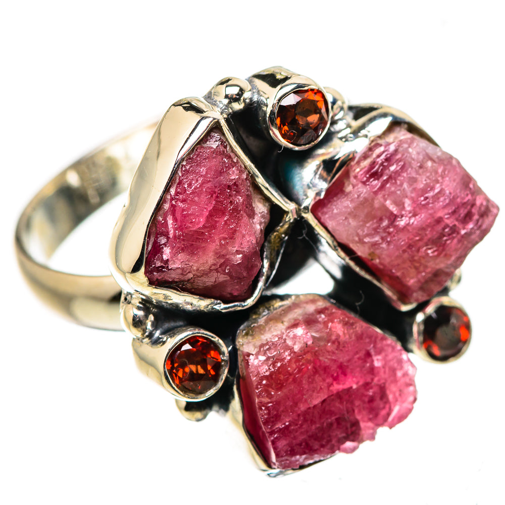 Pink Tourmaline Rings handcrafted by Anasilvercos - RING133647 - Photo 2